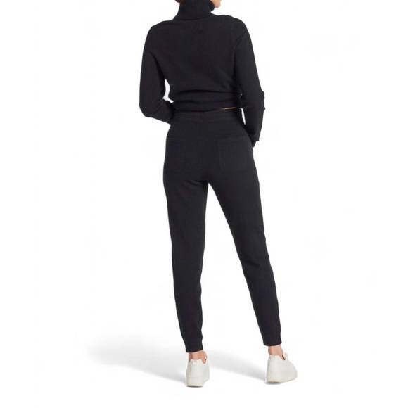 NEW ANATOMIE emily cashmere turtleneck sweater in black - Picture 2 of 3